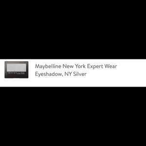 Maybelline New York 150S NY Silver eyeshadow